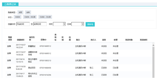 19 點擊“隱患管理”下的隱患記錄,進入如圖頁(yè)麵 19 點擊“隱患管理”下的隱患(huàn)記錄,進入如圖(tú)頁麵